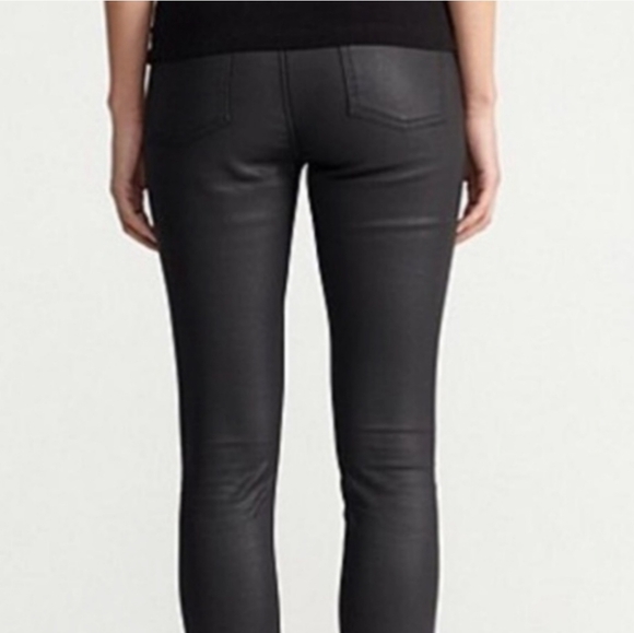 Eileen Fisher Wax Coated Jeans Organic Cotton - Picture 3 of 15